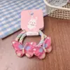 Gomitas para el pelo de mariposa grandes transparentes de colores de caramelo para el verano para niñas, alta elasticidad, versátiles, diademas elásticas dulces y lindas