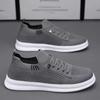 Zapatos de Verano para Hombre, Transpirables, Desodorantes, Malla, Deportivos Casuales, Zapatos de Moda Lazy, Zapatos de Malla Negra de Suela Blanda, Zapatos Planos