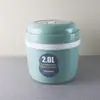 Cubo Aislado de Plástico de 2L 2.8L 4.5L 6L Cubo de Hielo Cubo Aislado Portátil Sellado para Exteriores con Tapa para Refrigeración en Coche
