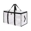 La bolsa de mudanza más vendida de Amazon, gran capacidad, engrosada, impermeable y a prueba de polvo, bolsa de almacenamiento para ropa y edredones, bolsa de embalaje, bolsa tejida