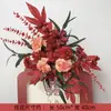 Flores Artificiales para Bodas, Arreglos para Cumpleaños de un Año, Adornos Florales para Compromisos, Arreglos de Piso para Bodas, Flores Artificiales, Flores Decorativas de Bienvenida, Caminos de Flores