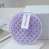 Puff Extra Grande para Pó, Ferramenta Preguiçosa para Remover Maquiagem, Puff Espesso Dupla Face para Lavar o Rosto, Esponja de Veludo Cristal, Puff Macio de Limpeza com Almofada de Ar