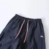 Pantalones Largos Casuales Versátiles de Corte Holgado Estilo Pareja Estilo Montaña Hechos de Tela de Algodón Lavado 12719
