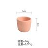 Vela de aromaterapia nórdica simple de cemento para el hogar, taza vacía para velas, adornos para candelabros, contenedor de cera de soja en miniatura