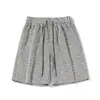 Shorts Masculino Listrado Simples 2026 Verão Design Retro Americano Senso de Design Nicho Tamanho Plus Solto Casual Bermudas