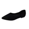 Zapatos de vestir de punta fina para mujer, talla grande, para comercio exterior, moda primavera y otoño, nuevos zapatos casuales planos de suela blanda, versátiles, al por mayor