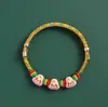 Festival del Bote del Dragón cuerda de mano colorida tejida a mano pulsera zongzi para adultos niños bebé Fulu Ankang pulsera de la suerte
