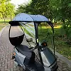 Toldo directo de fábrica para carrito de golf, cobertizo para coche a batería, sombrilla parasol, universal para las cuatro estaciones, protección solar y contra la lluvia para motocicleta