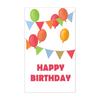 Paquete de 50 hojas de tarjetas de cumpleaños pequeñas y creativas, tarjetas de decoración para fiestas de cumpleaños y regalos.