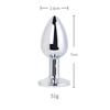 Plug Anal de Cauda Sexy Removível SM Cauda de Raposa Ferramenta de Corte Posterior Suprimentos Femininos Dilatador Anal Iniciante Pequeno