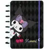 Caderno Inteligente A5 Kuromi 80 Folhas. 155X220Mm