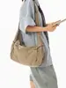Bolsa de Lona Nueva de Verano Yuezhi 2026, Bolso Cruzado de Gama Alta con Gran Capacidad para Viajes Diarios y Deportes, Versátil Bolso Dumpling