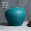 Vaso de Cerâmica Holly Salgueiro da Neve Salgueiro Prateado Diâmetro Grande Planta Verde Simples Mesa de Jantar Ajuste de Água Arranjo de Flores Enfeites