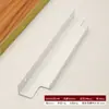 Puxador de Borda Selada Embutido para Guarda-Roupa, Sem Furo, Fácil de Instalar, Puxador em Liga de Alumínio Anodizado para Gaveta, Guarda-Roupa, Porta de Armário