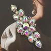 Nuevo Adhesivo de Vidrio de Colores con Pedrería Sello para Cintura de Novia Vestido de Boda Vestido de Baile Accesorios de Soldadura DIY