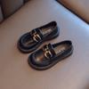 Zapatos de Princesa para Niñas Moda Zapatos de Cuero 2024 Primavera y Otoño Nuevos Zapatos Antideslizantes Loafers Suaves para Niñas Pequeñas Estudiantes