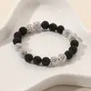 Pulsera de Bolas de Diamante de Arcilla Incrustadas con Diamantes de Seis Capas de Alta Gama Más Vendida Transfronteriza Llena de Diamantes Joyería de Amistad para Niñas Venta al por Mayor