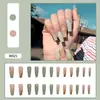 Uñas Postizas Populares de Comercio Exterior Uñas Portátiles Extraíbles Nuevas Uñas Postizas Europeas y Americanas Ins Uñas Largas de Ballet