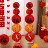 Venta Directa de Fábrica de Linternas del Festival de Medio Otoño, Columnas de Estilo Antiguo, Decoraciones del Día Nacional, Accesorios Festivos, Decoraciones de Ambiente para Maestros y Jardín de Infancia