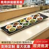 Placa calentadora de alimentos empotrable comercial para hoteles, restaurantes y cafeterías escolares, placa caliente inteligente de escritorio para buffet