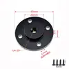 Haste de Conexão de Parafuso de 1/4 para Cabeça de Bola de 17mm Suporte de Celular para Carro Acessórios de Metal para Espelho Retrovisor de Motocicleta