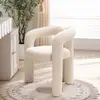 Cadeira de Maquiagem Celebridade da Internet Estilo Creme Banqueta de Vestir Cadeira de Salão de Unhas de Quarto de Alto Nível Cadeira de Lazer Simples Individual para Casa