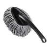 Mini Cera para Coche Lavado de Coche Limpiaparabrisas de Coche Mini Plumero para Polvo Mopa de Cera para Coche Cepillo Pequeño de Cera para Limpieza