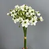 Flor Artificial Terciopelo Berley Estrella Flor Falsa Decoración del Hogar Accesorios para Fotografía Decoración Suave Arreglo Floral Arte Floral de Boda