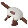 Massageador de Ombro e Pescoço Transfronteiriço Amassamento Compressão Quente Massageador de Pescoço Elétrico Recém-Atualizado Xale de Massagem Muscular Trapézio