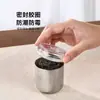Mini Recipiente de Titanio Puro Portátil para Té, para Viajes al Aire Libre y Camping, Contenedor Sellado para Almacenamiento de Té