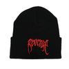 Gorro de punto bordado xxxtenta Revenge, popular entre Europa y América, para hombre y mujer, de otoño e invierno, de lana.