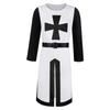 [En Stock] Conjunto de Disfraz Cosplay de Templario Medieval, Atuendo de Cosplay de Guerrero Cruzado de Halloween