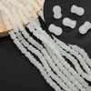 Vidro Jade Geométrico Forma Especial Tridimensional Furo Passante Contas Artesanal DIY Pulseira Caseira Colar Joias com Contas Acessórios