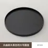 Prato de Jantar Redondo de Madeira Moderno Simples Ocidental Prato para Bife Talheres de Apresentação Prato de Sushi Talheres Criativos
