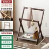 Cabideiro, quarto, de chão, ao lado da cama, suporte para pendurar roupas, simples, resistente, durável, dobrável, suporte doméstico para armazenamento de roupas