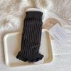 Meias Folgadas de Primavera e Outono para Crianças, Meias Vermelhas de Angorá até o Joelho para Meninas, Polainas de Tricô Longas de Renda para Bebê Menina de Meia Panturrilha para Outono e Inverno