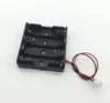Portapilas, portapilas AA de 4 celdas, portapilas de 6V, conector XH-2P, paso de 2.54MM, 2 polos, con conector