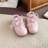 Zapatillas Deportivas para Niñas 2026 Primavera y Otoño Nuevas Suela Suave Antideslizantes Zapatillas de Correr con Lazo para Niños Mayores Tenis Casuales