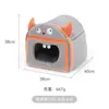 Cama para Gato Monstruo Linda Personalizada para Mascotas Tianyuan Modelo Nuevo Sofá Cojín Tipo Yurta Mongola Nido Cálido de Invierno Procesamiento