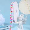 Cinta impresa para bendición de cumpleaños Huiya, Cinta de satén colorida, Cinta decorativa DIY para empaque de flores de pastel, Venta al por mayor