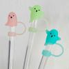 Gorros de Paja de Halloween Transfronterizos 10 mm Tapones para Popotes de Fantasma de Halloween Tapones Luminosos para Polvo en Popotes Fabricante Venta al por Mayor en Stock