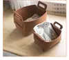Cesta de Almacenamiento de Fieltro para Ropa Sucia, Artículos Varios, Snacks y Juguetes para Niños, Cesta de Almacenamiento Plegable, Esencial para el Hogar