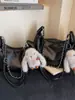Bolso Cruzado Coreano de Nicho Transfronterizo de un Solo Hombro para Mujer, Bolso Cruzado de Cadena Versátil de Moda Casual Tipo Bollo, Bolso Sencillo para Debajo del Brazo