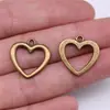 20x 20mm 1.8g multicolor accesorios para ropa DIY corazón de amor corazón amor colgante