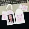 Coleção original de PVC com tema de animais do girl group aespa, porta-cartões de 3 polegadas, álbum, armazenamento de cards de fotos, display, pingente