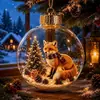 Enfeites Amazon Novo Design Portátil Animal Natal Bola de Cristal