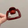 Pinza Grande para el Cabello con Alto Volumen, Aspecto de Alta Gama, Pinza para el Cabello con Moño Mediano, Pinza Grande Acrílica Sencilla, Accesorio para el Cabello para Mujer