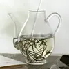 Copa Cáliz de Vidrio, Taza de Vidrio Resistente al Calor al Estilo de la Dinastía Song, Tetera Verde, Taza de Té Verde, Tetera de Mano, Taza de Té
