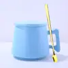 Tazas de cerámica para uso doméstico, habitaciones de hotel, restaurantes, tazas de té blancas, tazas de un asa, diseño simple, impresión de logotipo disponible, venta al por mayor