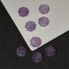 Cuentas de Cristal 15mm Redondas Flor Marca Caisson Base de Loto Cuentas Souvenir de Transmisión en Vivo Pulsera DIY Accesorios para Pulsera
